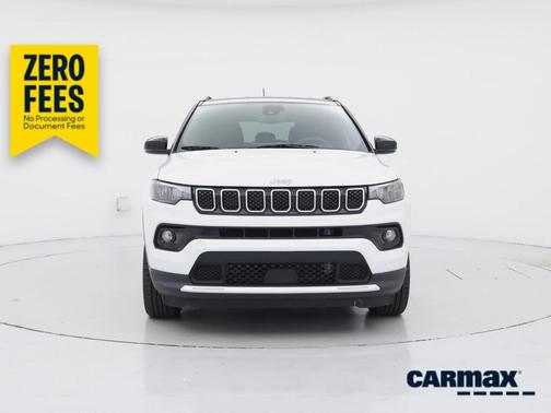 White 2023 Jeep Compass Limited