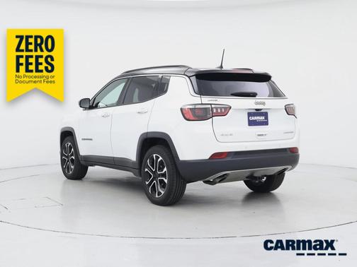 White 2023 Jeep Compass Limited