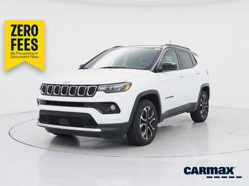 White 2023 Jeep Compass Limited