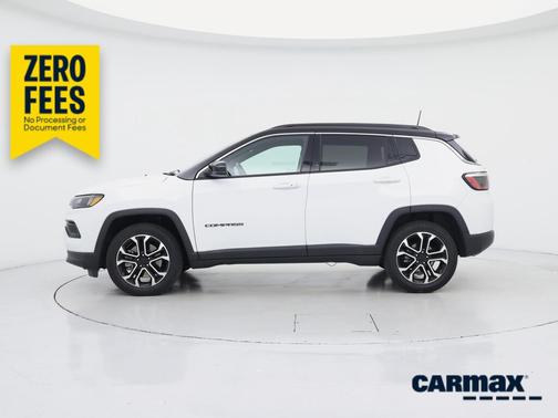 White 2023 Jeep Compass Limited