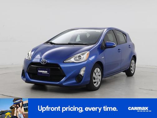 Blue 2015 Toyota Prius c Three