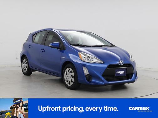 Blue 2015 Toyota Prius c Three