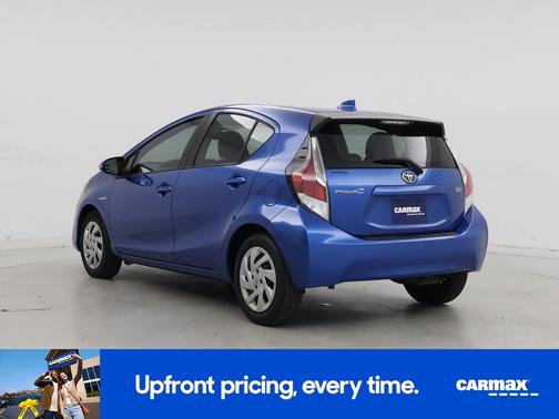 Blue 2015 Toyota Prius c Three