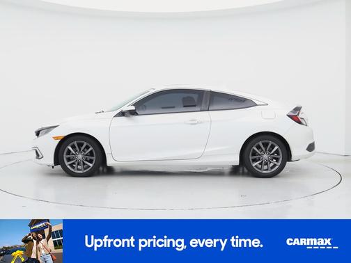 White 2020 Honda Civic EX
