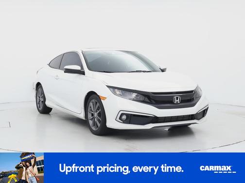 White 2020 Honda Civic EX