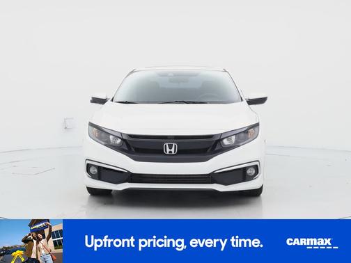 White 2020 Honda Civic EX