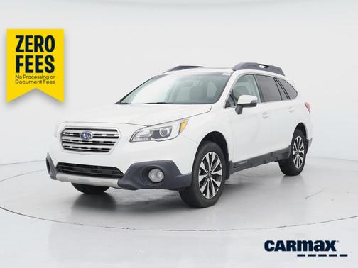 White 2017 Subaru Outback 3.6R Limited