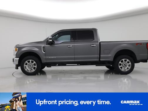 Gray 2021 Ford F-250 Lariat
