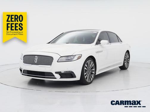 White 2018 Lincoln Continental Select