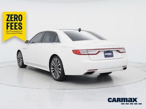 White 2018 Lincoln Continental Select