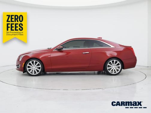Red 2016 Cadillac ATS Premium