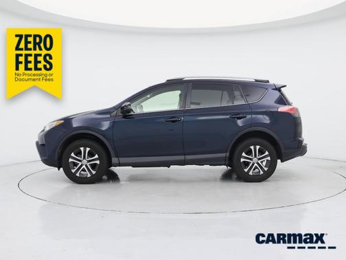 Blue 2018 Toyota RAV4 LE