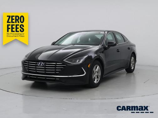 Black 2022 Hyundai SONATA SE
