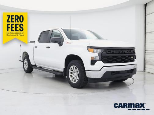 White 2023 Chevrolet Silverado 1500 Work Truck