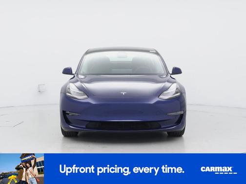 Blue 2021 Tesla Model 3 Long Range