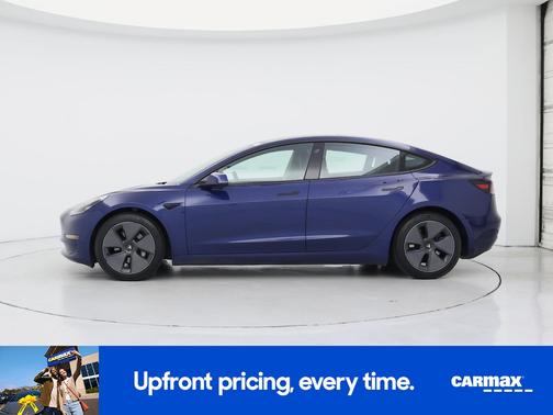 Blue 2021 Tesla Model 3 Long Range