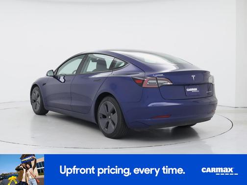 Blue 2021 Tesla Model 3 Long Range