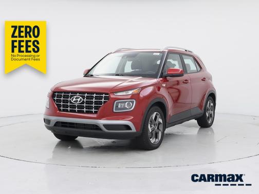 Red 2021 Hyundai VENUE SEL