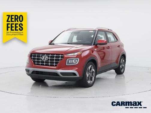 Red 2021 Hyundai VENUE SEL