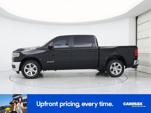 Black 2025 RAM 1500 Bighorn