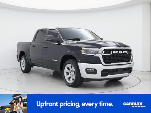 Black 2025 RAM 1500 Bighorn