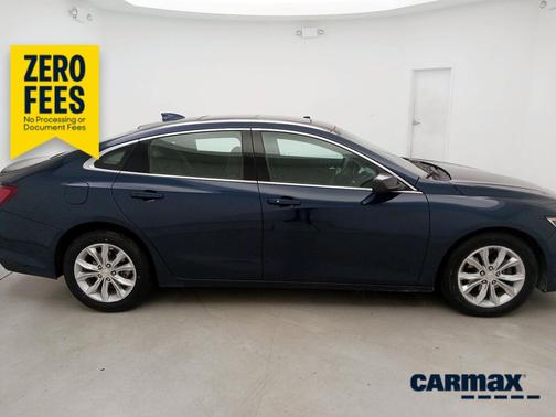 Blue 2022 Chevrolet Malibu LT