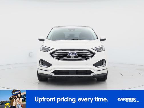 White 2019 Ford Edge Titanium