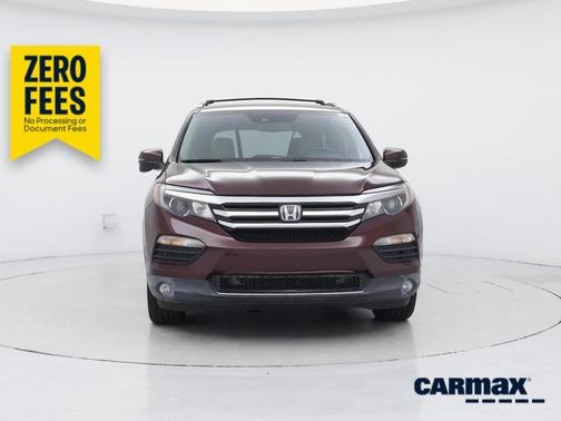 Burgundy 2017 Honda Pilot Touring