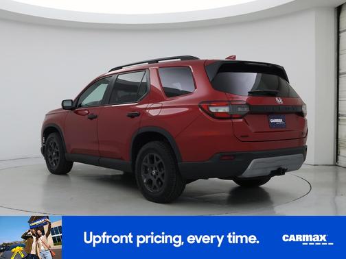 Red 2025 Honda Pilot Trailsport