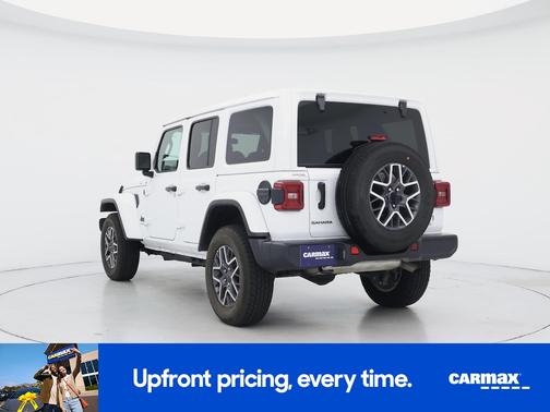 White 2025 Jeep Wrangler Sahara