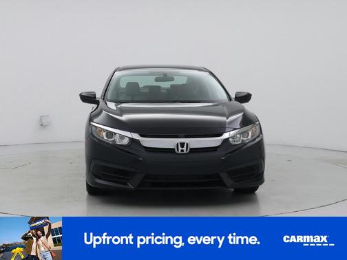 Black 2016 Honda Civic LX