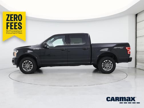 Black 2018 Ford F-150 XLT