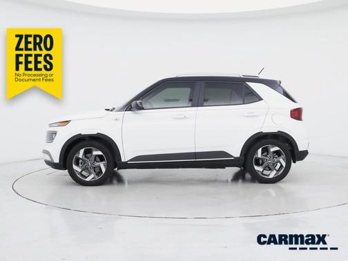 White 2025 Hyundai VENUE Limited