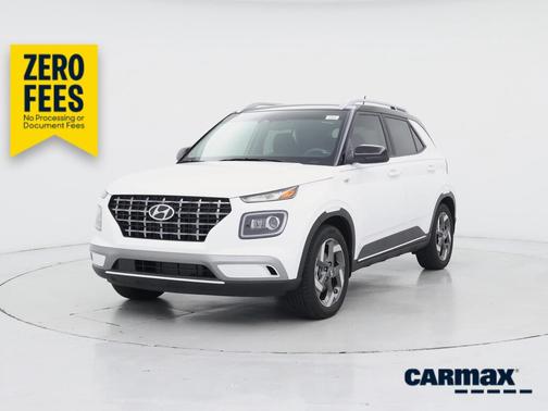 White 2025 Hyundai VENUE Limited