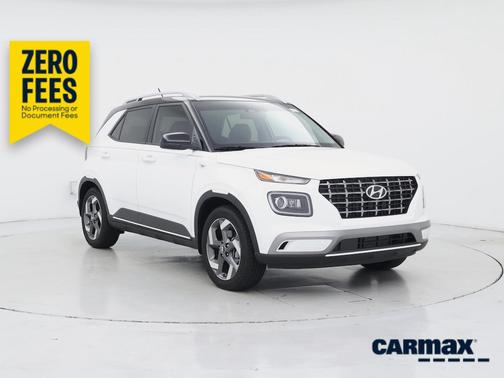 White 2025 Hyundai VENUE Limited
