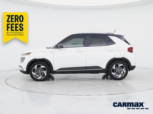 White 2025 Hyundai VENUE Limited