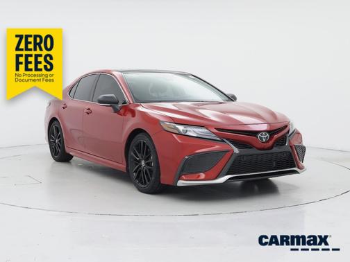 Red 2021 Toyota Camry XSE