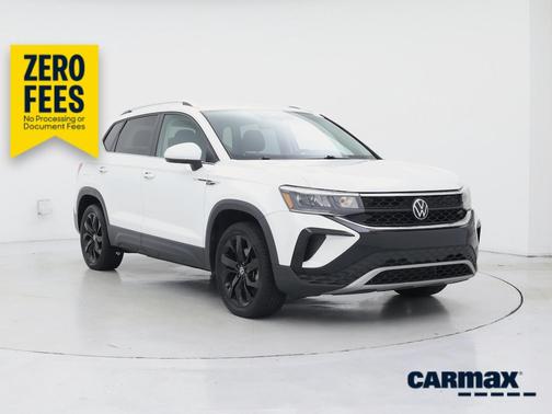 White 2023 Volkswagen Taos SE