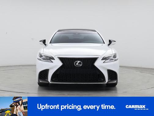 White 2018 Lexus LS 500 F-Sport