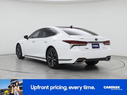 White 2018 Lexus LS 500 F-Sport