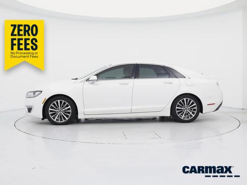 White 2017 Lincoln MKZ Premier
