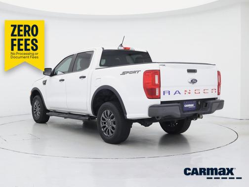 White 2021 Ford Ranger Lariat
