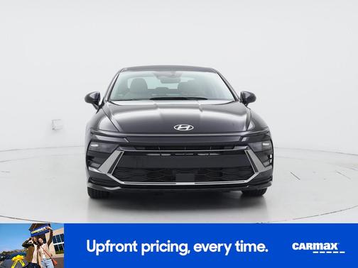 Black 2025 Hyundai SONATA SEL