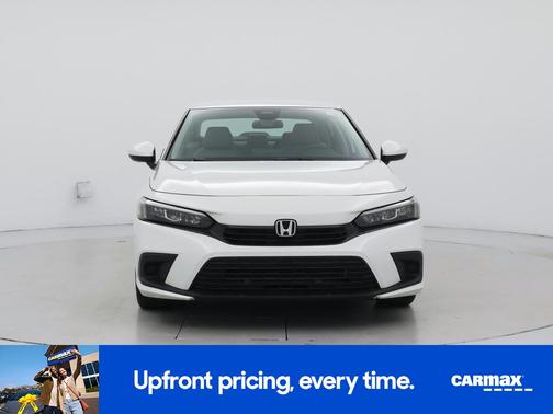 White 2023 Honda Civic LX