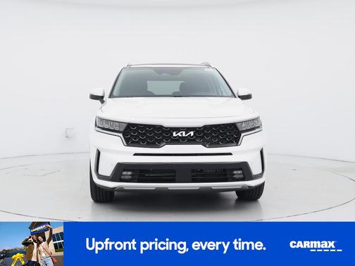 White 2023 Kia Sorento Hybrid EX