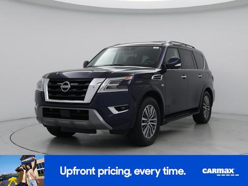 Blue 2022 Nissan Armada SL