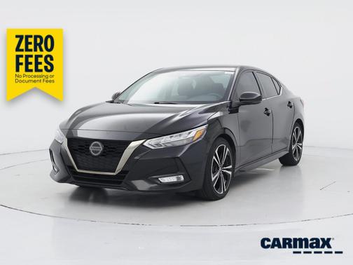 Black 2021 Nissan Sentra SR