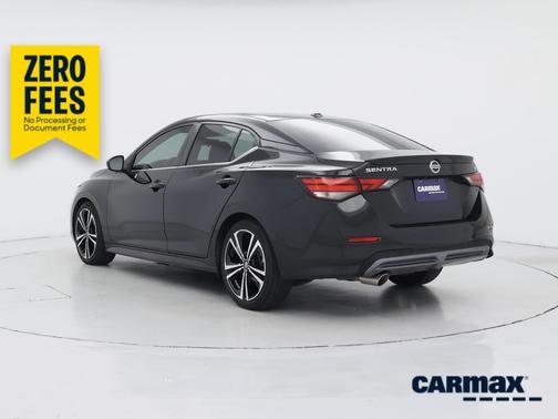 Black 2021 Nissan Sentra SR