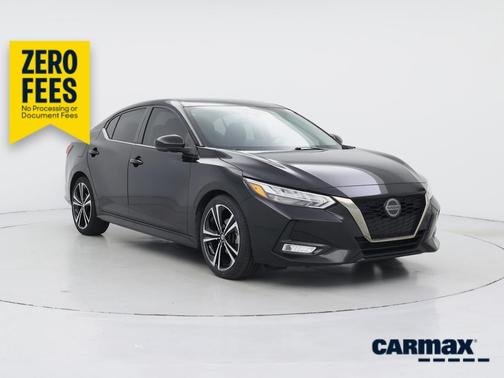 Black 2021 Nissan Sentra SR