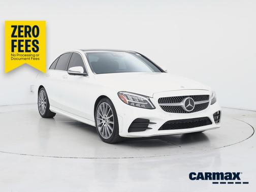 White 2020 Mercedes-Benz C-Class